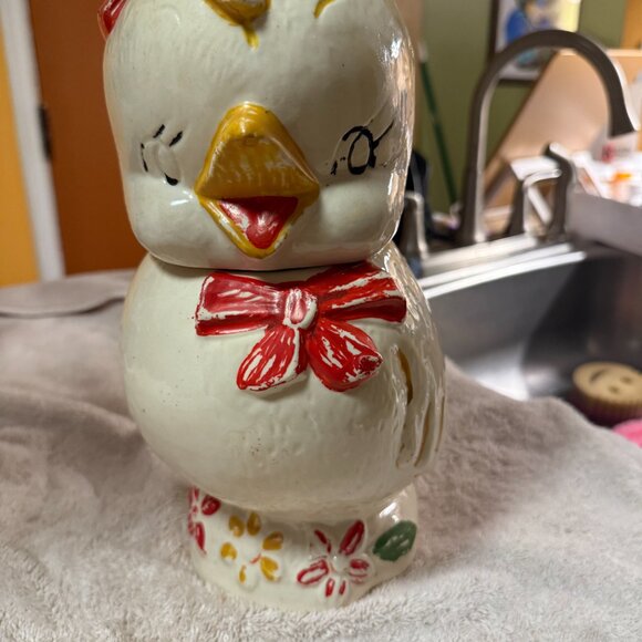 1940's Vintage Chick Cookie Jar $30.00 - Picture 2 of 6